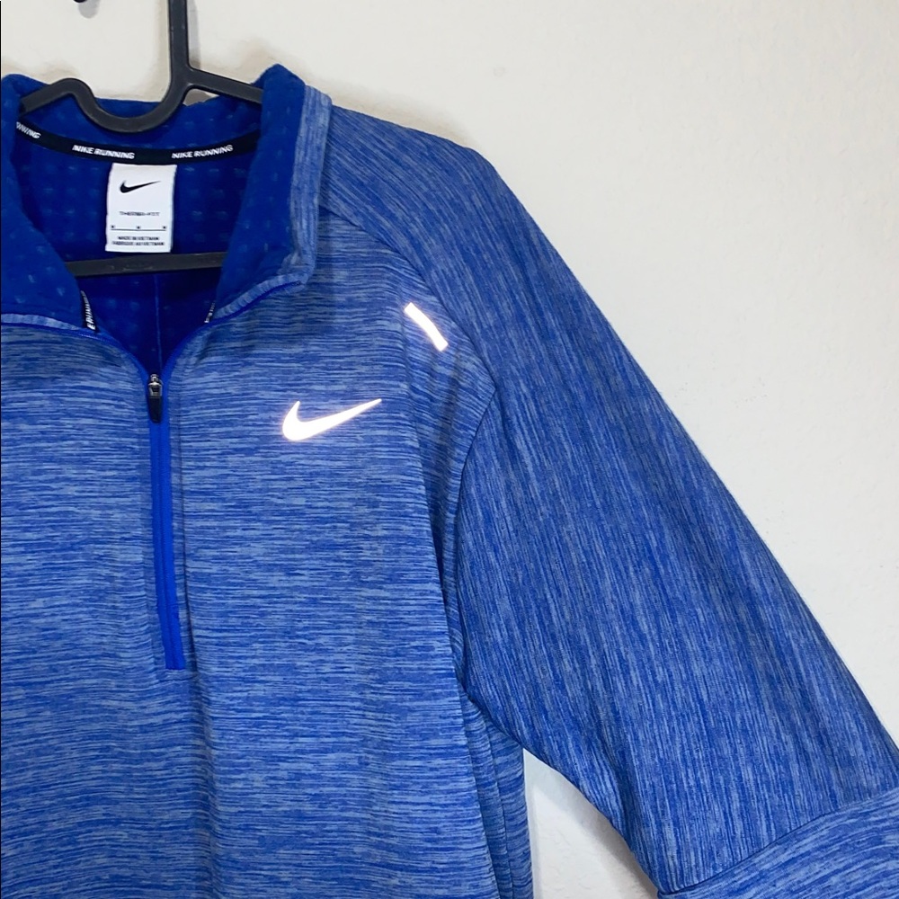 🪼Men's Nike Therma-FIT Repel Element Half-Zip running top in blue!